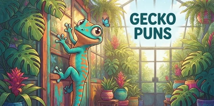 Gecko Puns