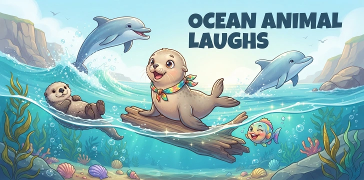 Playful Ocean Animal Laughs