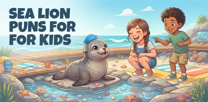 Sea Lion Puns for Kids