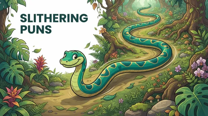 Slithering Snake Puns